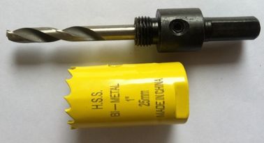 Εργαλείο χειρός μέσα 25mm διμεταλλικό πριόνι τρυπών 1 ίντσας M42 HSS για τη διάτρυση του μετάλλου