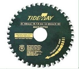 OEM multi - κόφτη TCT κυκλική είδε λεπίδες με πριμοδότηση χάλυβα και Micro κόκκους καρβιδίου συμβουλές