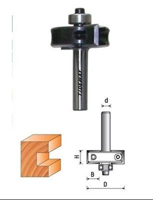 Ολοκληρωθεί η επιφάνεια slotting CNC δρομολογητή bits αναστρέψιμες μαχαίρια