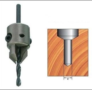 Αρθρώσεων / countersink TCT λεπτομερειών bits, Brad σημείο ή σημείο v